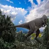 artificial animatronic t-rex dinosaur robot for dino world building