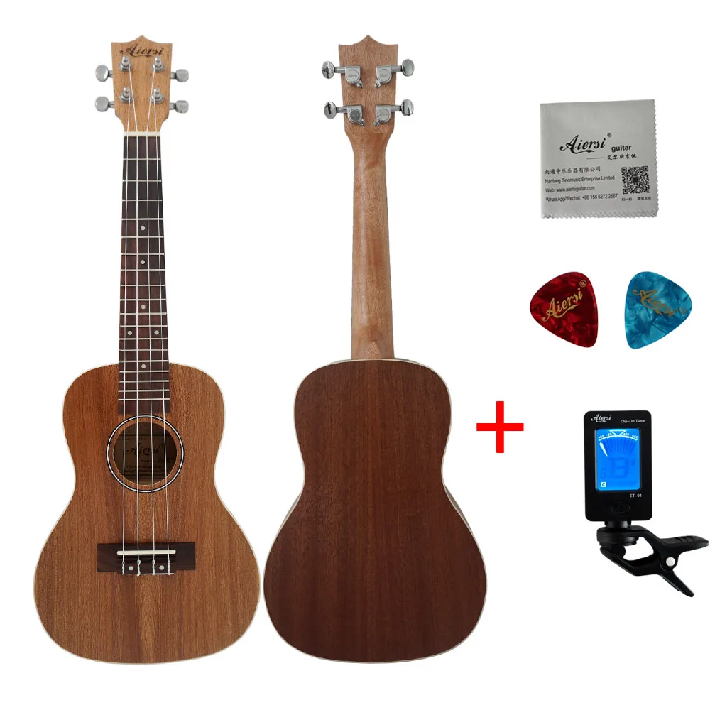 

China Aiersi Ukulele Manufacture Wholesale Price Concert Ukulele 23