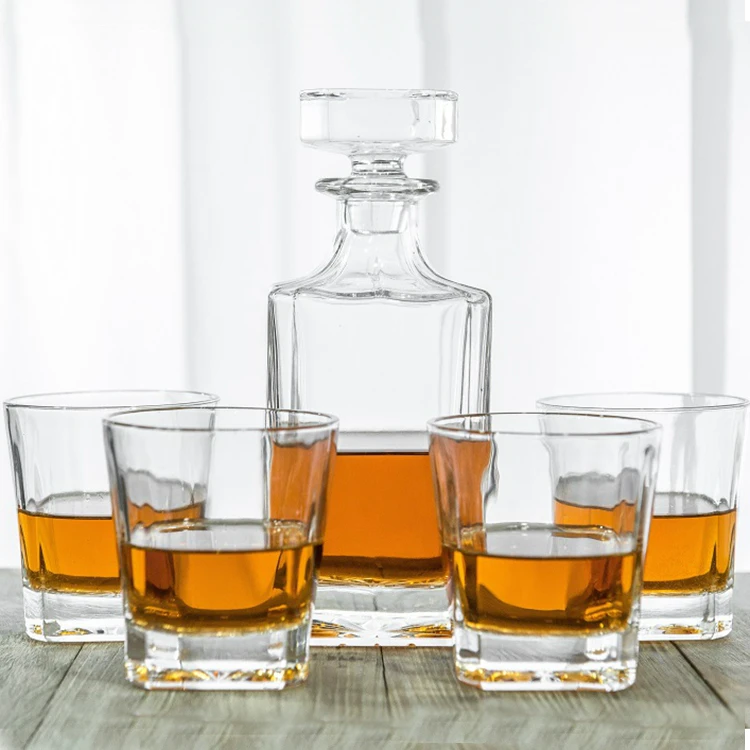 9 oz Double Old Fashioned Square base Whiskey Rocks glasses, View ...