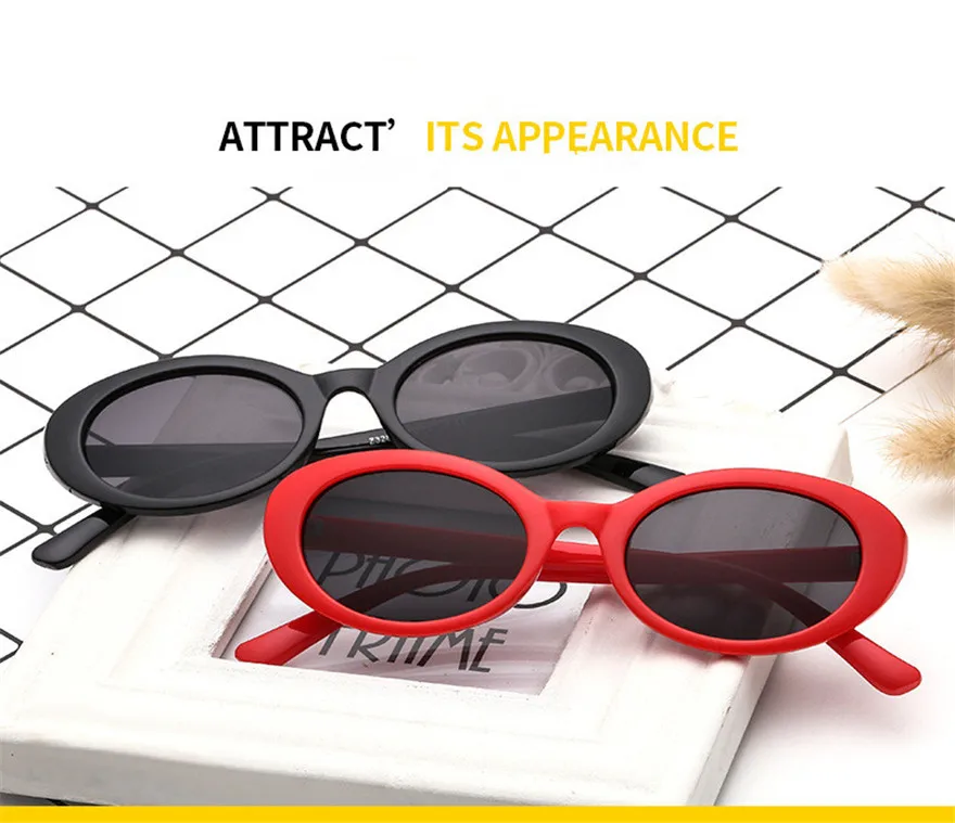 

Fashion Super Star Retro Sun glasses Vintage New Oval Sunglasses