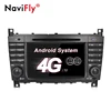 Navifly 4G lte 2din Android 7.1 Car DVD Radio Stereo for Benz C Class W203 2004-2007 c200 C230 CLK W209 2005 WIFI GPS navigation