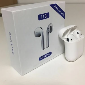 i13 TWS Wireless Earbuds Charging Case & Touch Control