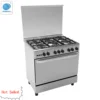 Modern design Vinca 80*50cm cooking range with oven with 5 burners and auto ignition