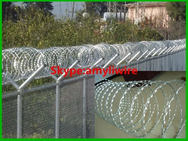 Fake Razor Barbed Wire For Prison Wire Fence - Buy Price Razor Barbed ...