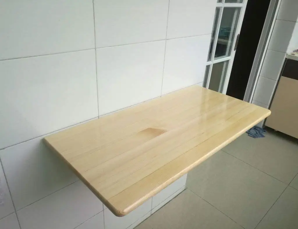 Mmdp Wall-mounted Foldable Dining Table Laptop Desk Office Table Computer Desk Learning Table Size Optional (Size : 12038cm)