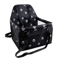 

Dog Travel Bag Pet Reinforce Car Booster Seat with Seat Belt for Dog and Cat Pet Travel Carrier