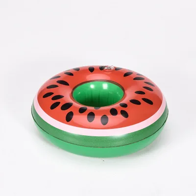
Inflatable Water Melon Floating Toys Drink Float Cup Holder Swimming Ring Party Toys Beach For Cupholder 