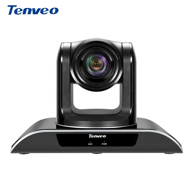 

TEVO-VHD103U 10 optical zoom USB PTZ video 1080P 60fps webcam for educational communication, Black