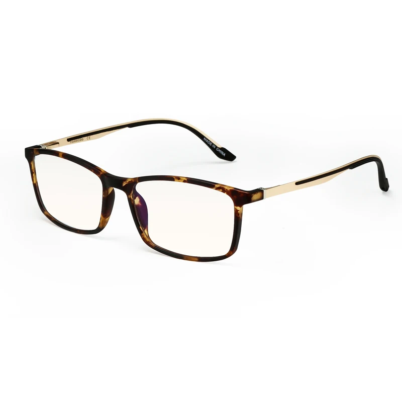 

FONHCOO High Quality Fashion Square Frame TR90 Blue Light Blocking Computer Glasses, Any colors is available