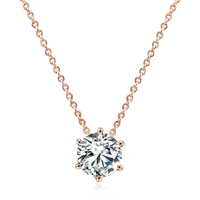 

Top Quality Classical 18K Gold & White Gold Plated CZ Diamond Necklace pendant Wholesale For Women N431 N432