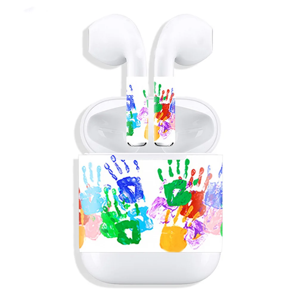 

Wholesale New Design PVC Custom Stickers for i7s TWS Earphones