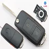 Hot sale VW 2 buttons key blank polo for vw t4