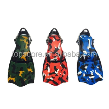 
Powerful Scuba Diving Rubber Fins / Best Long Adult Swim Fins Diving Flippers Swimming Gear for Snorkeling Water Sports 