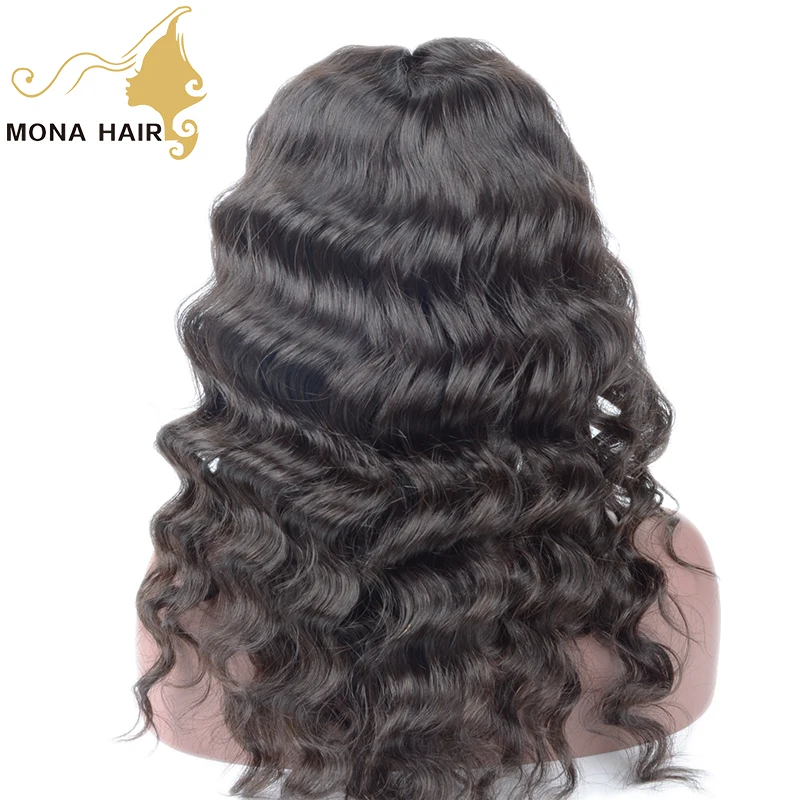 

Wholesale Raw Human Hair Wig Unprocessed Indian Hair Wig Full Lace