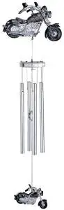 StealStreet Wind Chime Acrylic Motorcycle Hanging Garden Porch Collection Decor