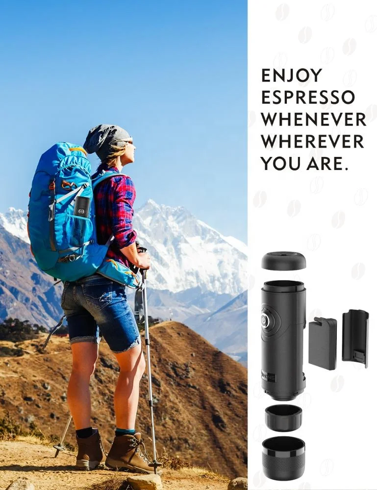 
Portable 12v small Turkish coffee maker espresso machine for travel camping outdoor use 