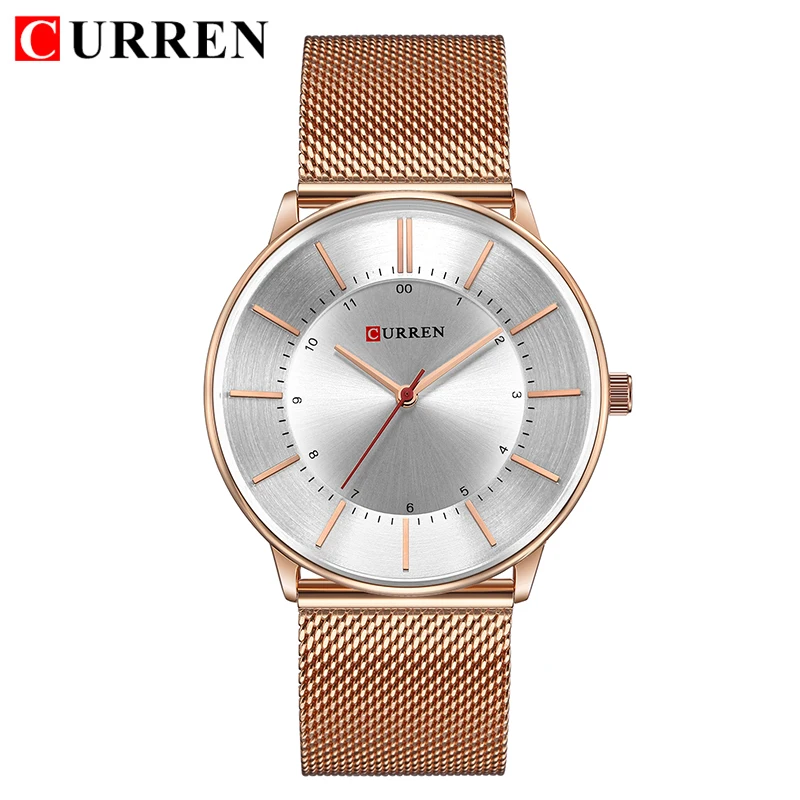 

Curren 8303 Brand Fashion Casual Wrist Watches Men Business Stainless Steel Minimalist Luxury Quartz Watch Hot relogio masculino