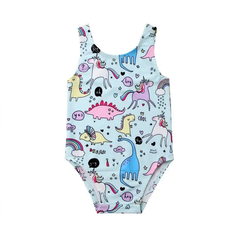 baby girl unicorn bathing suit