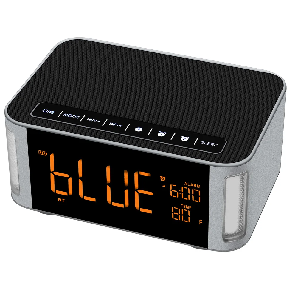 

Multimedia hifi bluetooth speaker with fm radio portable usb speaker, Black