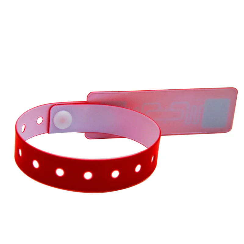 Waterproof Disposable Uhf Pvc Rfid Wristband For Hospital Buy