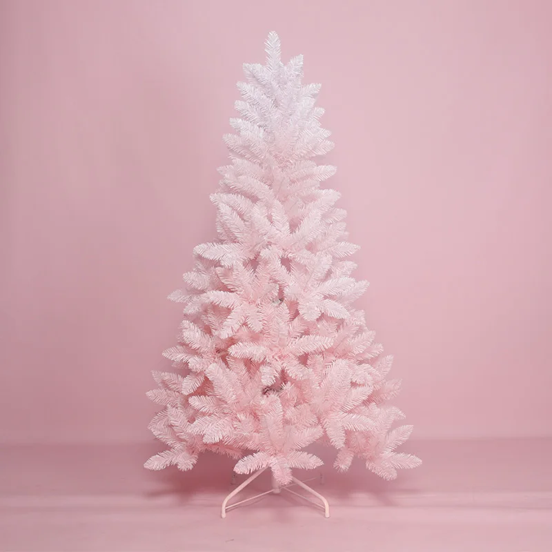 
Supply Pe&Pvc Top-Grade Artificial Pink Christmas Tree For Decoration 