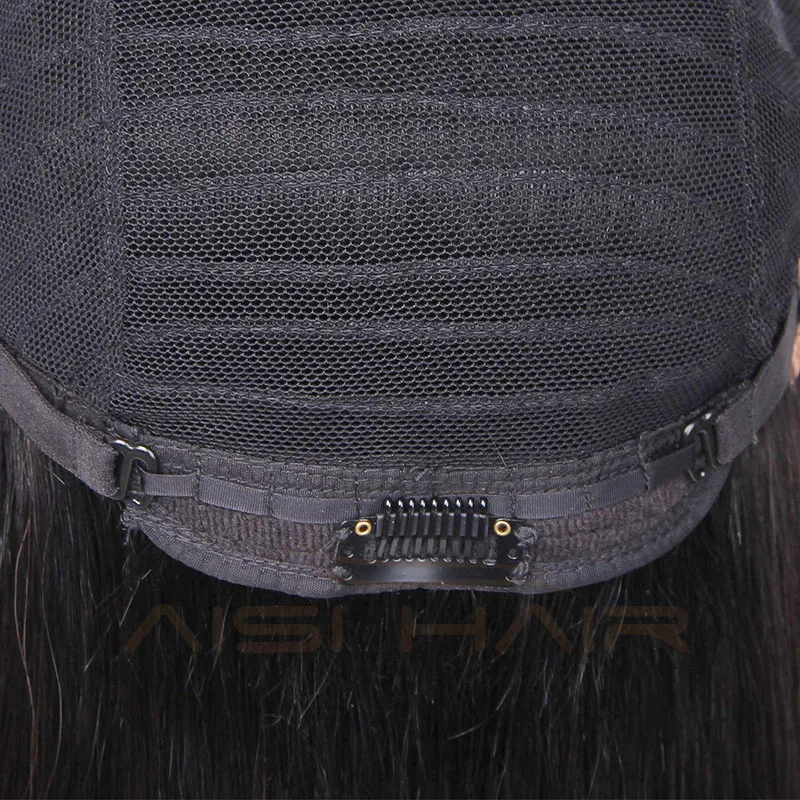 Short Straight Brazilian Black Human Hair Wigs For Women