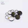 High quality black easy open ring pull bottle cap pull off caps 27mm