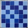 Chip size:48*48mm thickness: 4mm glass mosaic for swimming pool tile for sale