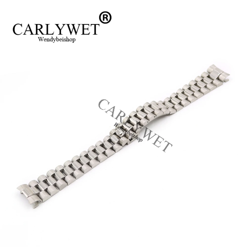

CARLYWET 20mm Wholesale Silver Hollow Curved End Screw Links 316L Stainless Steel Replacement Wrist Watch Band Bracelet Strap, Silver/gold/rose gold/two tone gold/two tone rose gold