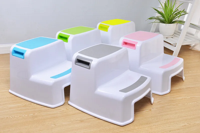 Baby Bath Step Stool Toddler's Stool For Potty Training And Bathroom Or