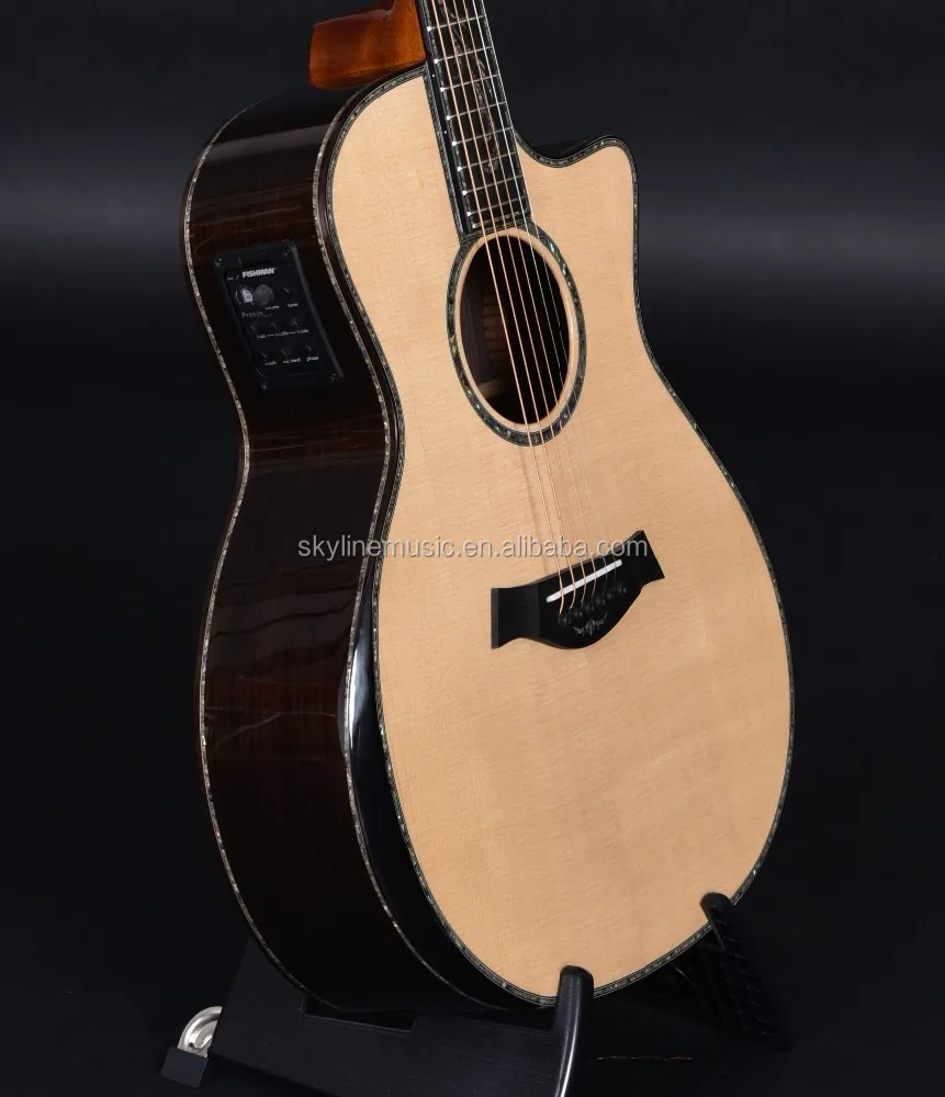 

PS14 full solid wood Customized solid wood Acoustic guitars, handmade solid wood guitar