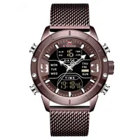 

Original Quality Naviforce 9153 Mesh Stainless Steel Men Watches Man Wristwatch