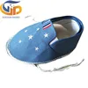 Factory directly wholesale shoes upper canvas shoes vamp pvc injection shoe uppers