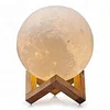 Yunlife 8cm 3d Print Floating Lamp Electric Luna Moon Shaped Led Night Light