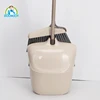 OEM design broom dustpan balcony and lobby use foldable windproof dustpan with broom set for home cleaning.