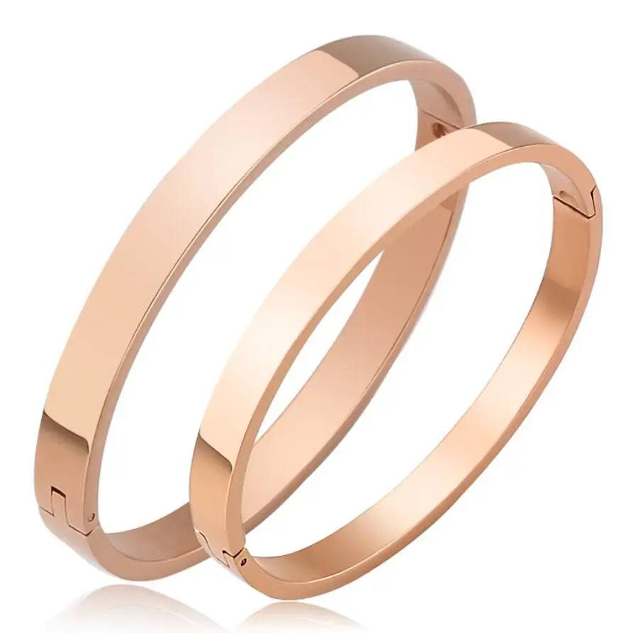 

Smooth glossy couple bracelet bangle
