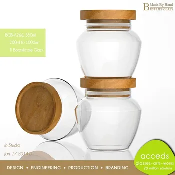 Shaped Promotional Home Decorative Glass Jars And Lids Buy
