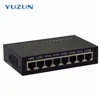 POE switch cheap substitute one cable for network and eleltric spoe switch