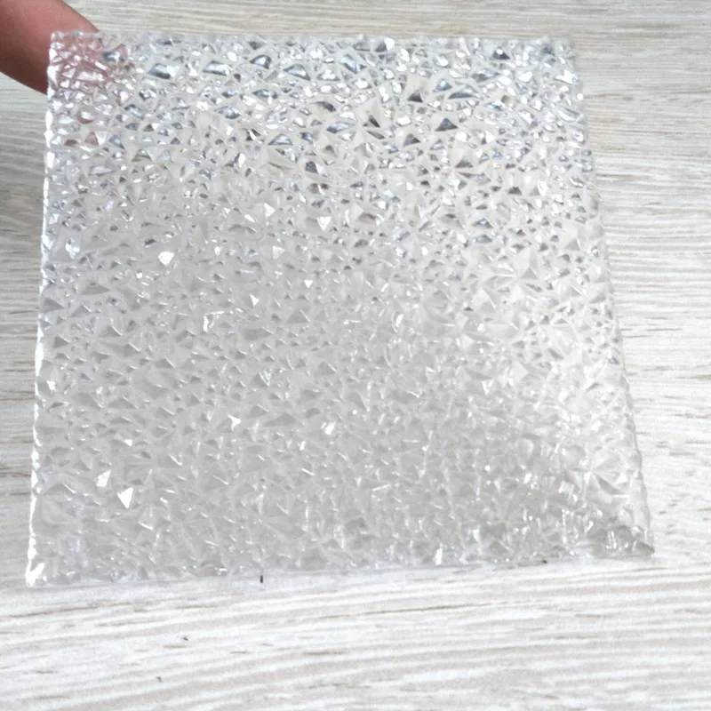 Waterproof 4x8 Clear Embossed Plastic Door And Window Pc Sun Panel