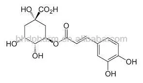 Chlorogenic acid//CAS No.: 327-97-9 purity 98%/herbal extract