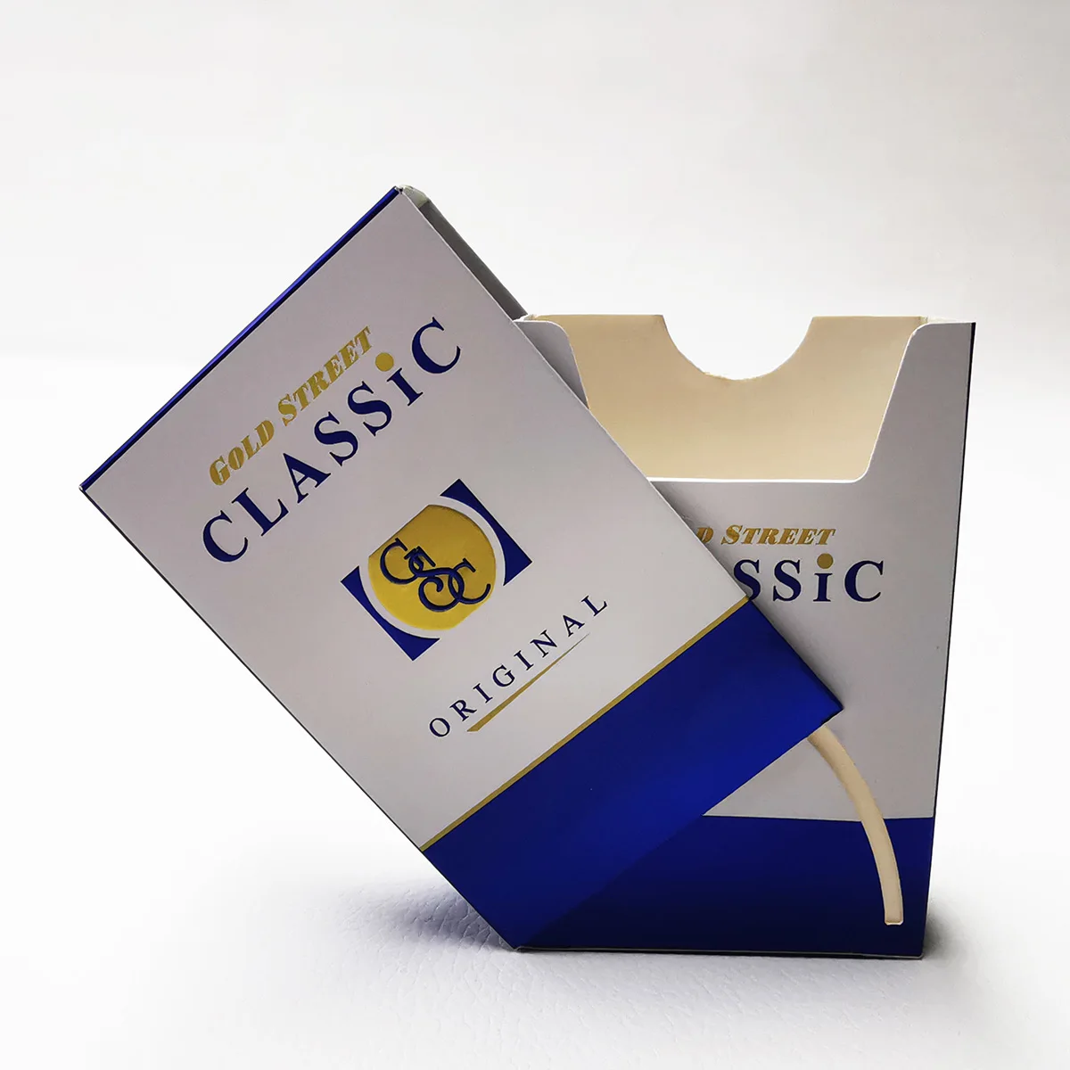 
Customized logo printing embossed cardboard lamination wholesales unique design hard cigarette packs 