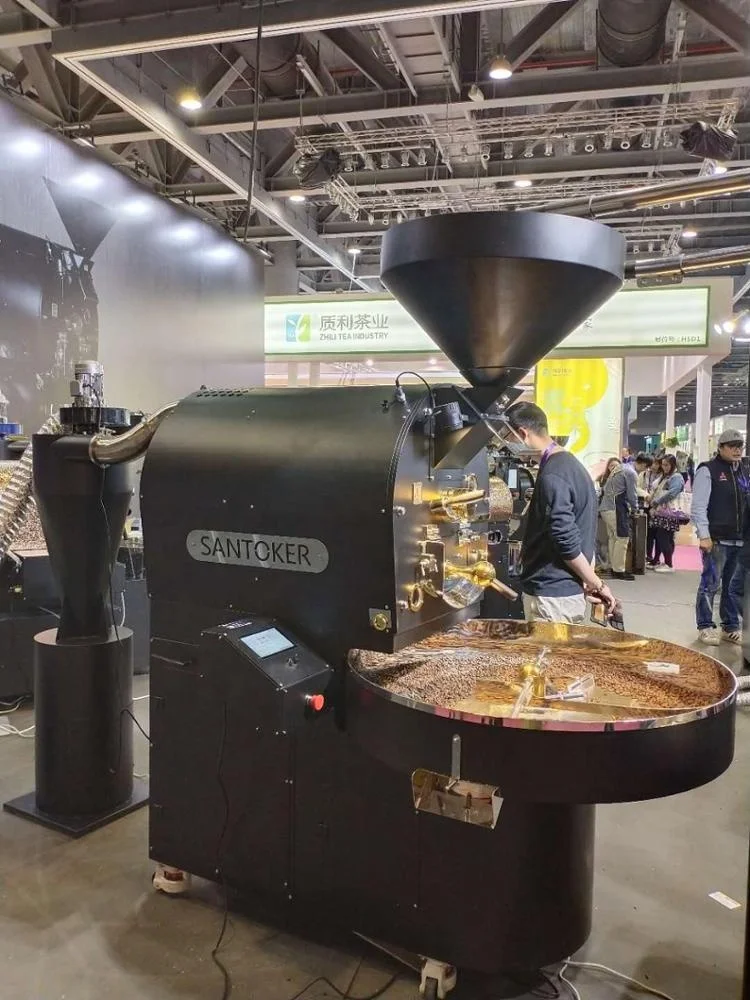 Wintop Santoker Industrial Double Walled Drum Commercial Coffee Roaster