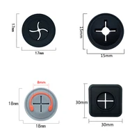 

New branded 3d tpu pvc silicone logo earphone port hole patch