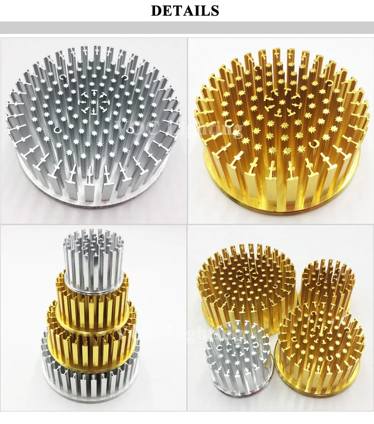 Sunflower Aluminum Passive Heat Sink for Led COB VERO29 CXB3590 CLU048