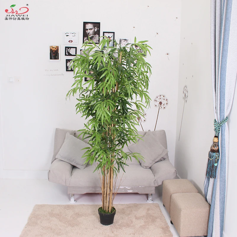 Fashion Decorative Artificial Bamboo Plants Leaves/silk Bamboo Leaves