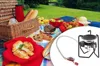 ALOCS Portable Outdoor Folding Gas Stove High Temperature Resistant 3200W Aluminium Camping Cooker Rotating Orifice Disk Pouch