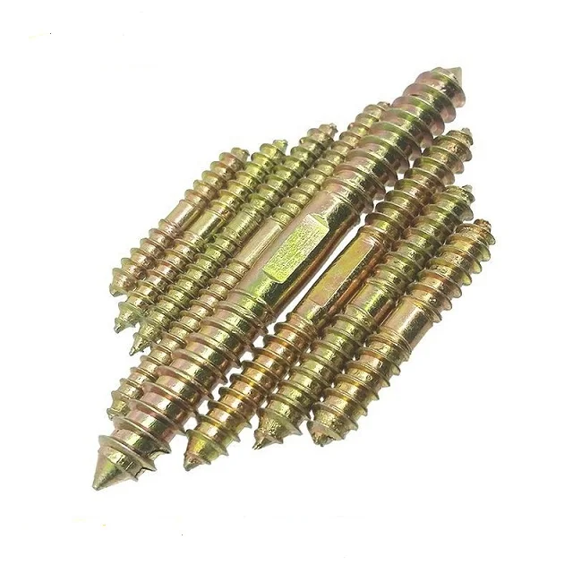 Stainless Steel Headless Wood Screws Double Sided Long Wood Screw - Buy ...