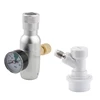 Supper Accuracy Keg Charger Kit Home Brewing Keg Charger Mini CO2 Charger Kit with Gas Ball Lock
