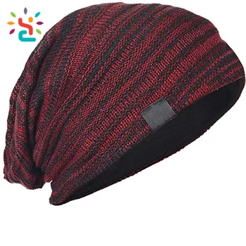 Free knitting pattern for mens slouchy beanie