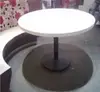 High quality solid surface quartz round table top